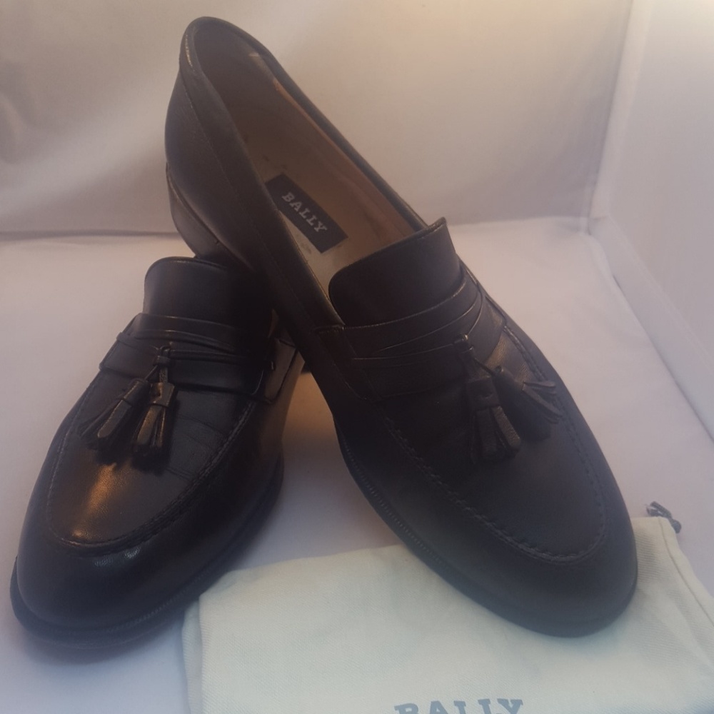 Bally men's tassled loafer